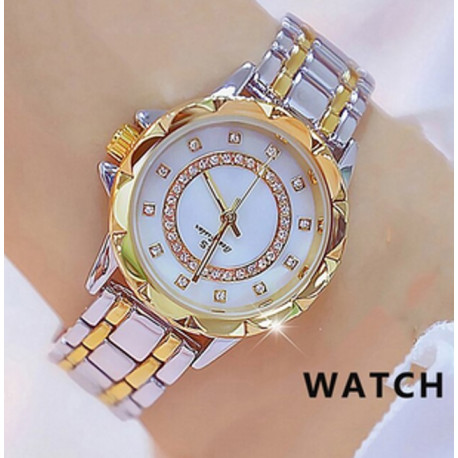 Reloj Mujer con diamantes de imitacion excelente diseño original